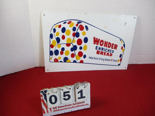 Wonder Bread Advertising Sign