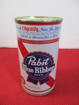 Pabst Blue Ribbon Flat Top Advertising Can