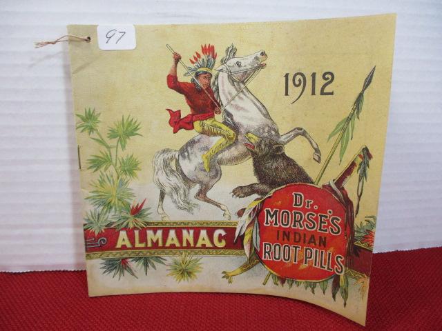 1912 Dr. Morse Indian Root Pills Almanac