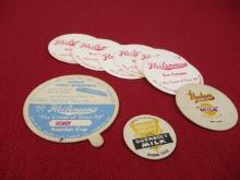 Vintage Dairy Caps Mixed Lot