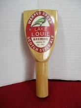 Lake Louie Warped Speed Boat Oar Advertising Tapper Handle