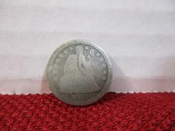 1841 Seated Liberty Silver Dime