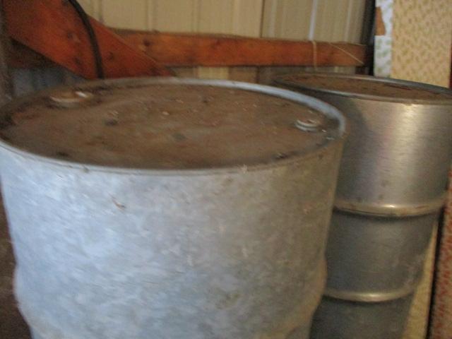 55 ga. Metal Drums-Lot of 5