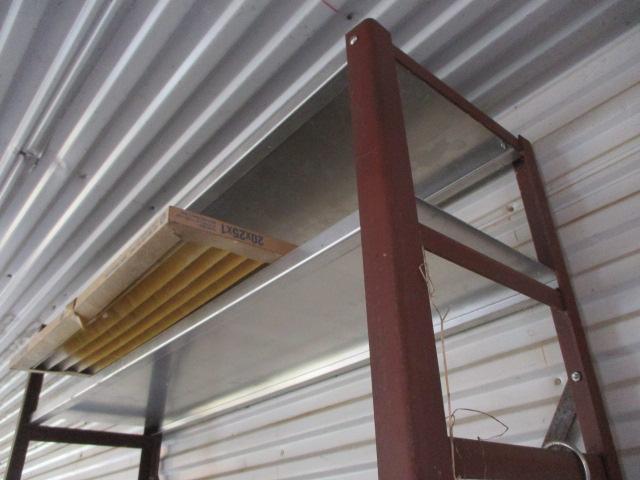 4'X8' Heavy Duty Metal Shelf w/ Contents