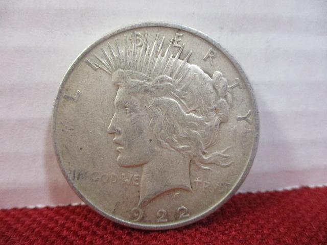 1922-D U.S Liberty Silver Dollar Coin