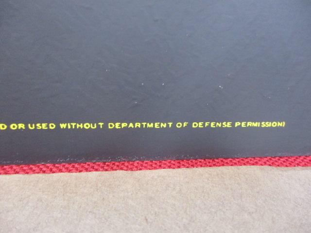 1950's Department of Defense Reflective Metal "Fallout Shelter" Metal Sign-A