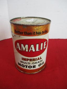 Amalie 1 Quart Composite Advertising Can (Empty)