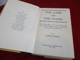 1971 The Game of Foxes by McKay Hard Cover Book