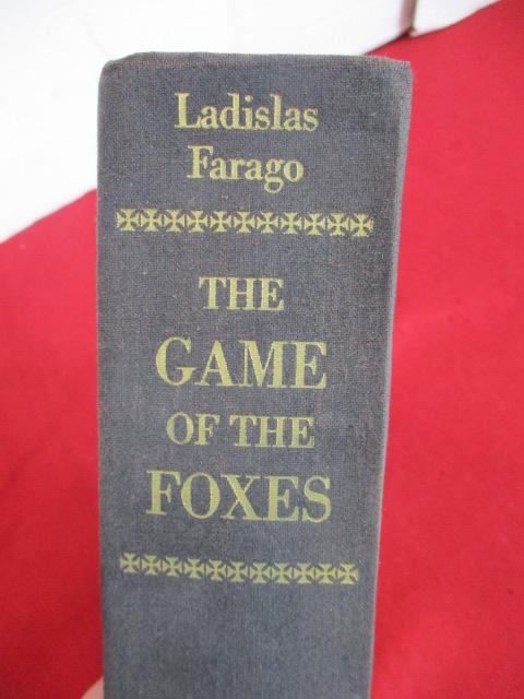1971 The Game of Foxes by McKay Hard Cover Book