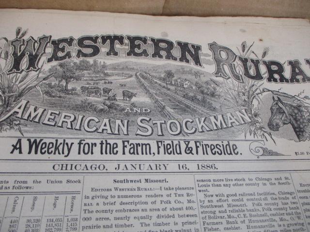 1880's-1940's Farm Papers