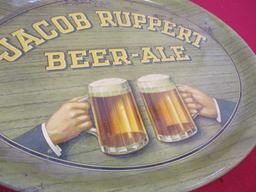 1939 Jacob Rupert Pale Ale Beer Advertising Tray