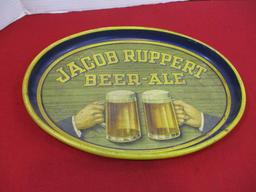 1939 Jacob Rupert Pale Ale Beer Advertising Tray