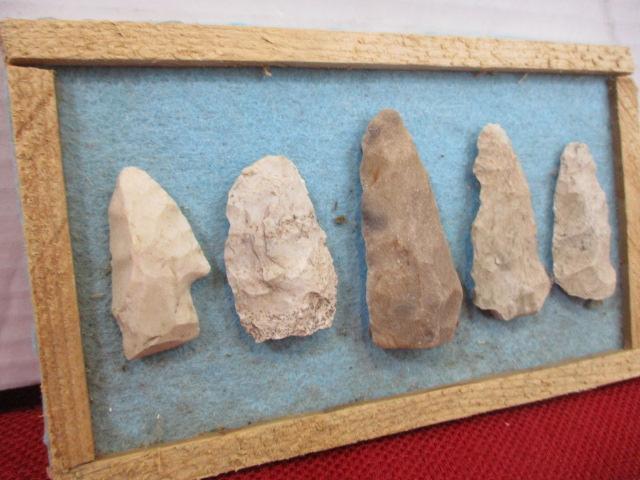 Mixed Native American Stone Points