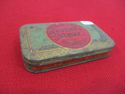 Early Lucky Strike Tobacco Tin