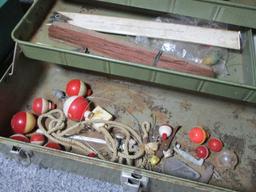 Vintage Tool Box w/ Contents-C