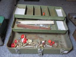 Vintage Tool Box w/ Contents-C