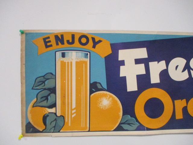 1938 Paul Hawkins Co. Original Orange Juice Advertising
