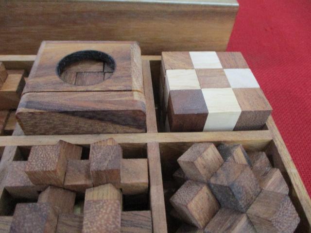 Mind Bender Wooden Puzzle Set