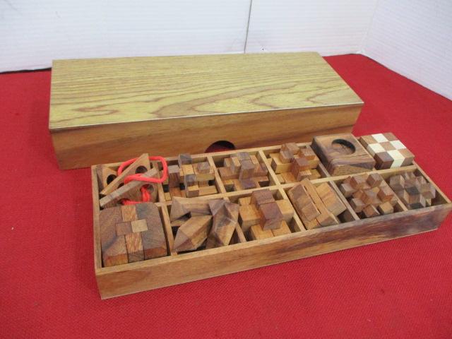 Mind Bender Wooden Puzzle Set