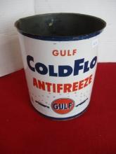Gulf Coldflo Anti-Freeze Advertising 1 Ga. Can