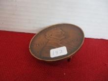 Indiana Metalcraft Lincoln Penny Belt Buckle