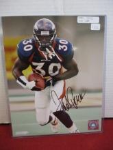 Terrell Davis 8"X10" Autograph Photo