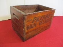 Peter's High Velocity Dovetail Advertising Crate