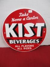 Kist Beverages Painted Metal Sign