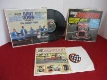 Mixed Dragster & Beach Boy Albums