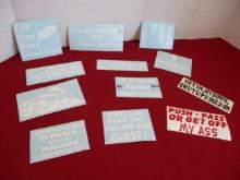 NOS Vehicle Decals-Lot of 12