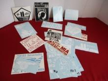 NOS Vehicle Decals-Lot of 12-Military