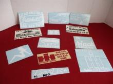 NOS Vehicle Decals-Lot of 12-Trucks