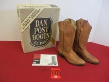 Dan Post Custom Made Marlboro Gear Advertising Cowboy Boots