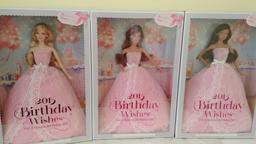 3 2015 Birthday Wishes Barbies... pink label