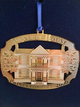 Holiday Collector Princeton Ornaments - Mercer County Courthouse; Virginian Hotel; McNutt House; WV