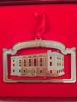 Holiday Collector Bluefield Ornaments - Clocktower; Area Arts & Craft Center; West Virginian Hotel &