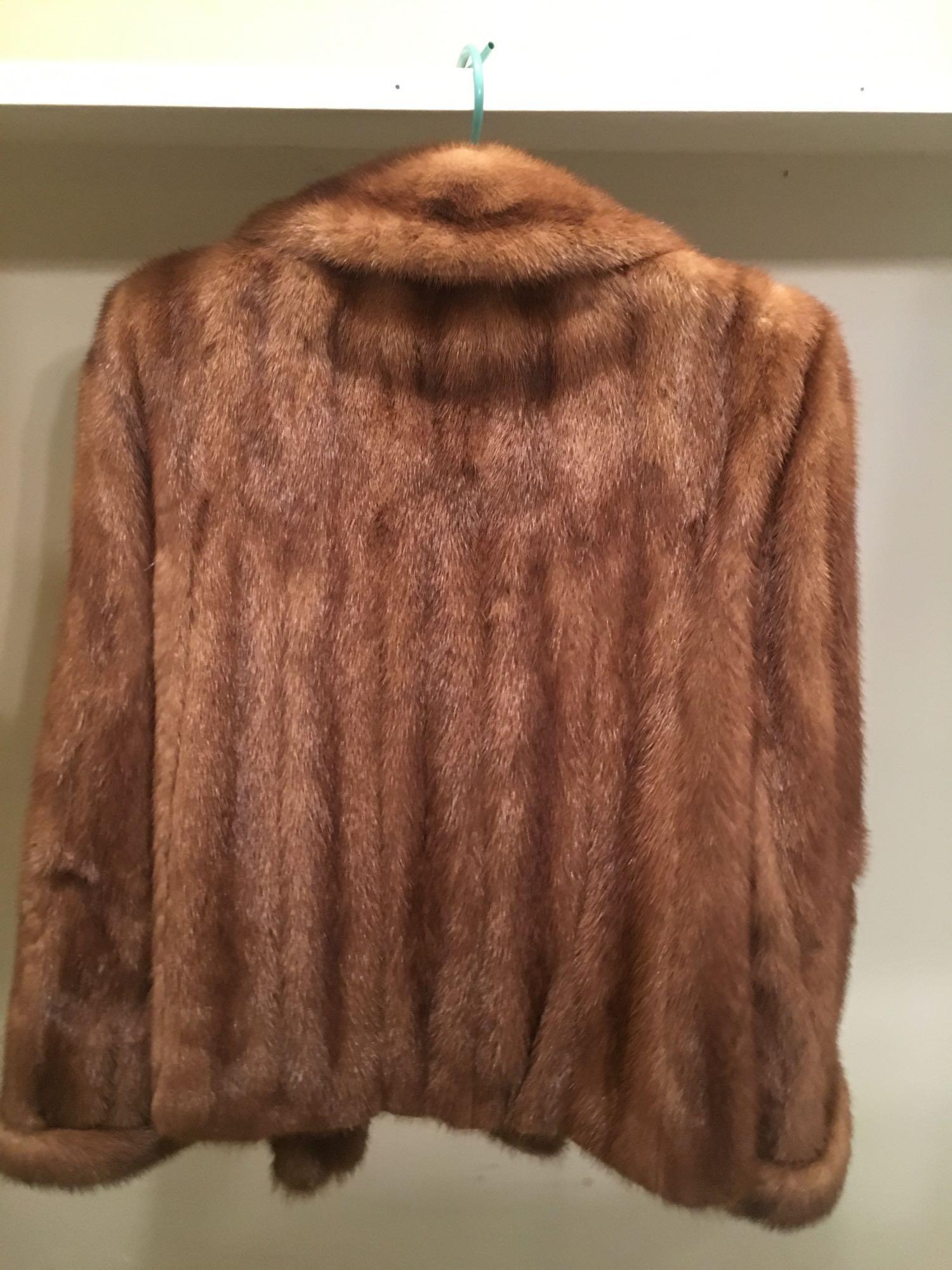 Coctail Length Mink Coat Excellent Condition