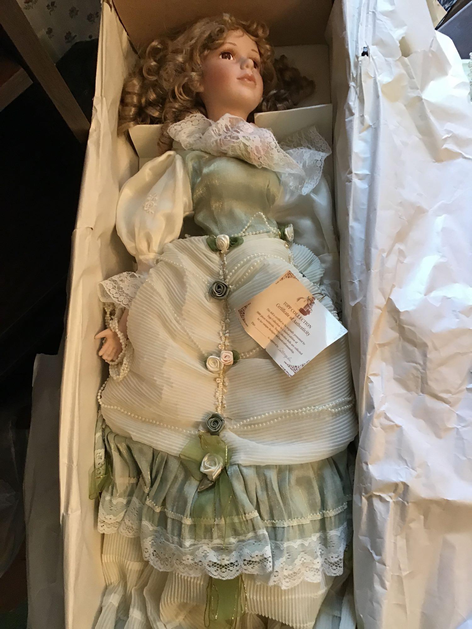 24 inch porcelain doll