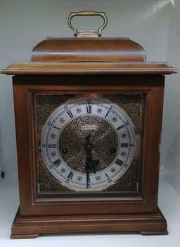 Hamilton chime clock.  Mantle size, service award