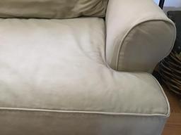 Jacqueline Smith slipcover sofa All covers removable for cleaning.