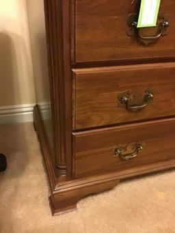 4 drawer Chippendale chest.  28 tall x 33 wide.