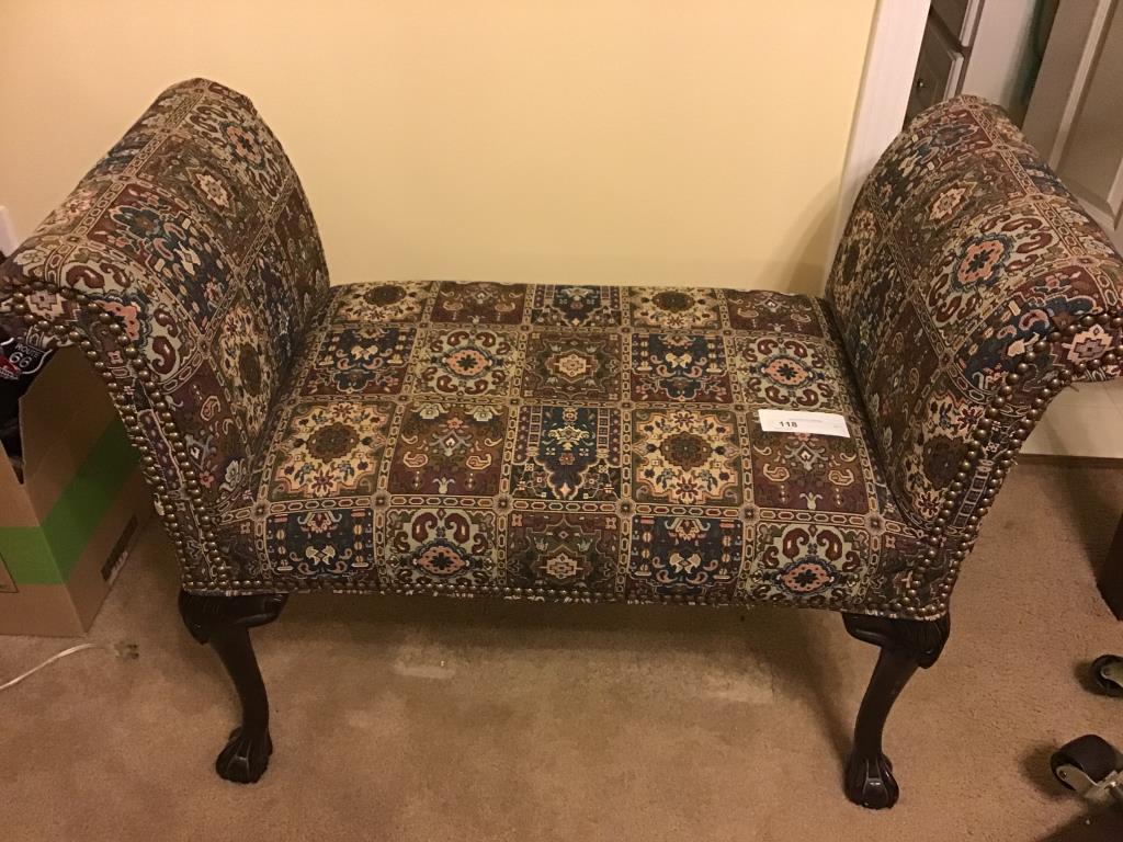 Tapestry bench