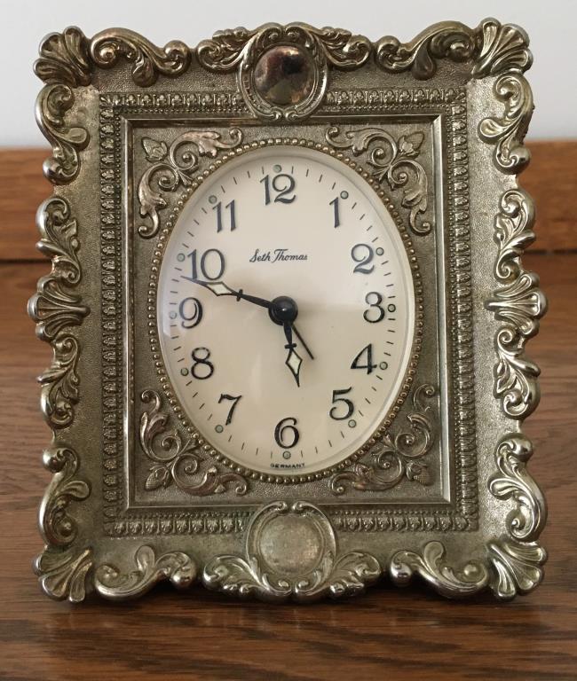 Small Seth Thomas clock