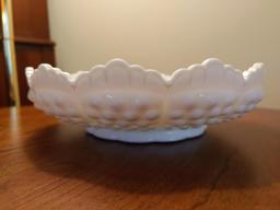 Fenton hobnail 8 inch centerpiece bowl