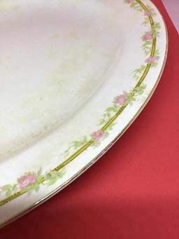 Pope Gosser 15 inch vintage platter.