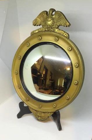 Small Federal Style Wall Mirror. 14 Inches