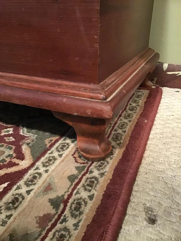 Antique Child’s Trunk. 3 Ft Wide, 16 Inches