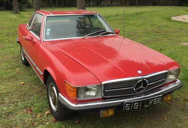 Mercedes 350SL Manual