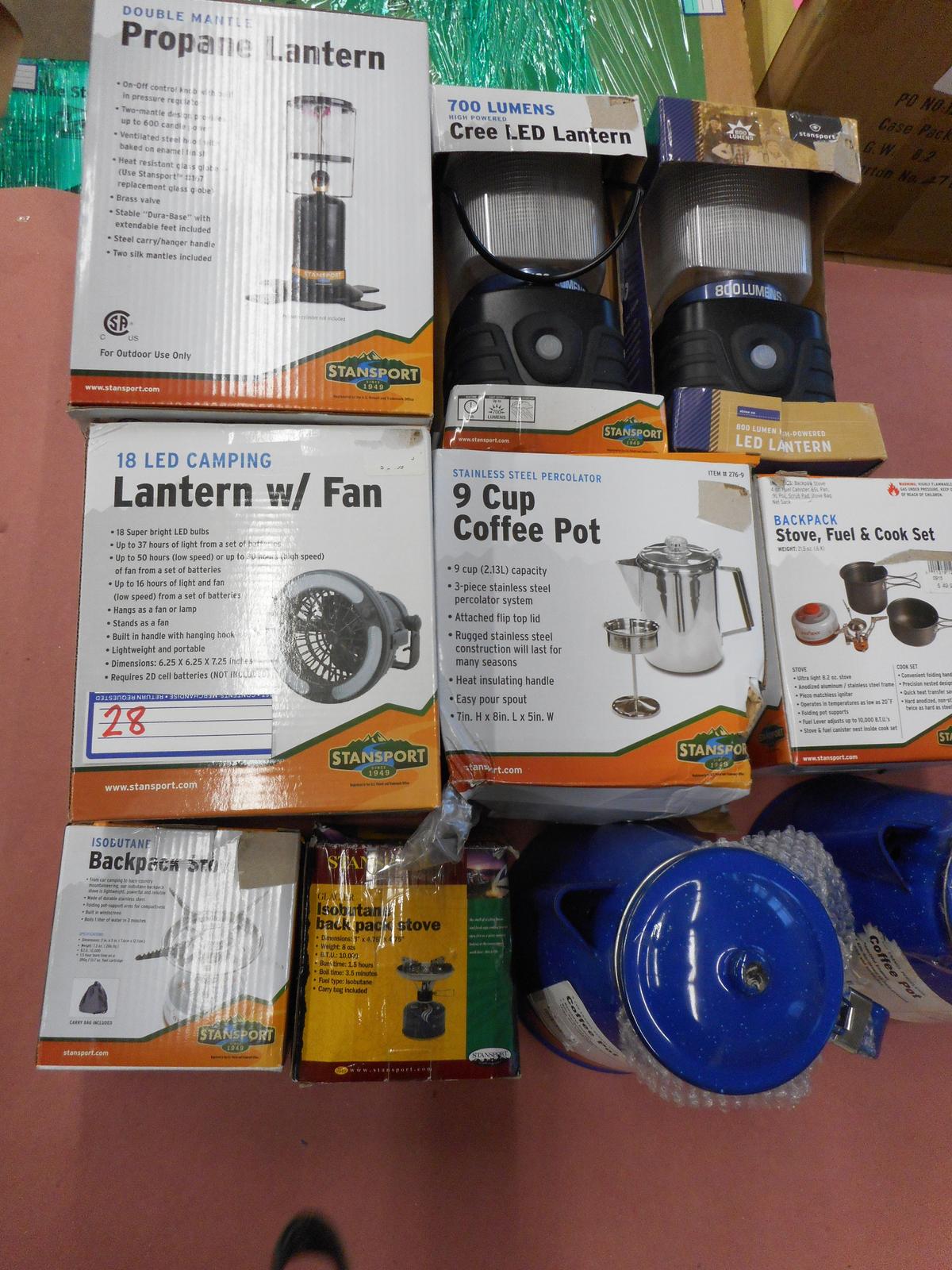 Stansport Camping Cooking and Lighting Assortments (1)