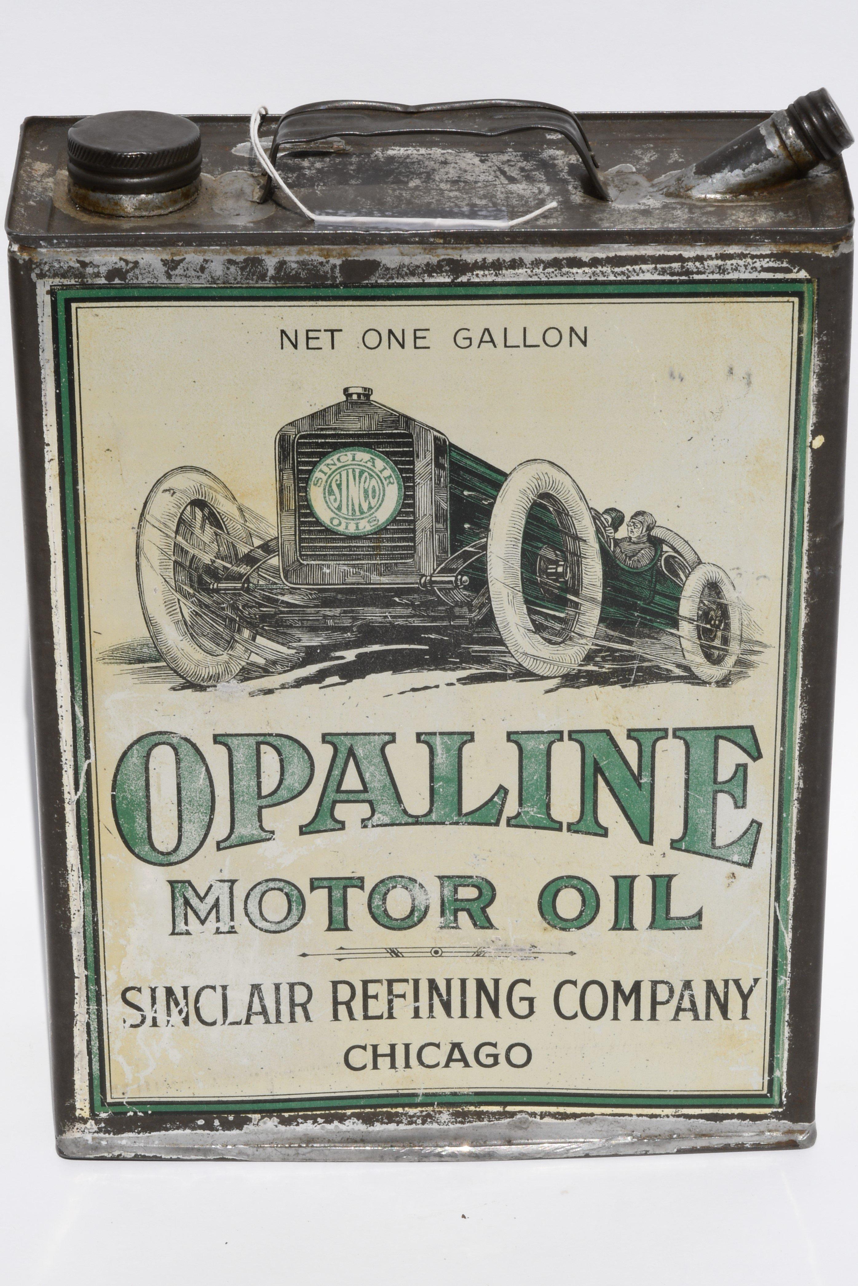 Rare Sinclair Opaline Motor Oil 1 Gallon Can